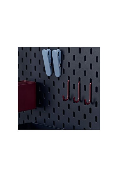 IKEA Skadis 7'li pano parçası, çok amaçlı pano parçası, çok renkli, 7 adet, yeni renkler