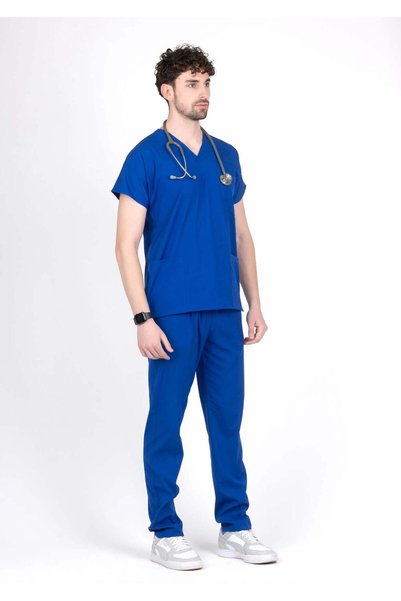 oksijen uniform نيون برو - ساكس بلو (قطعة واحدة مع بنطلون)