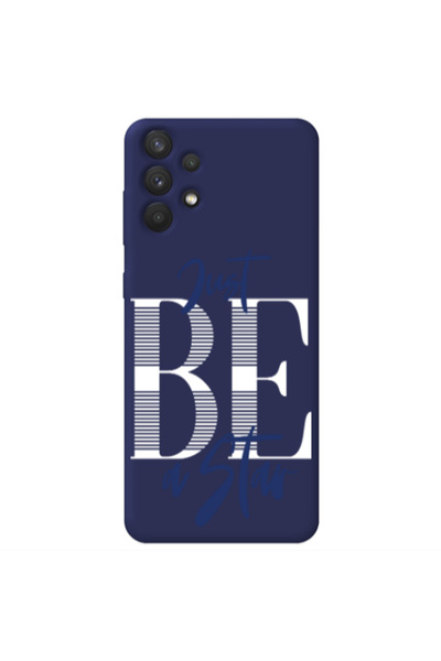 Other Samsung A32 4G Just Be a Star Dark blue Colored Silicone TPU Θήκη