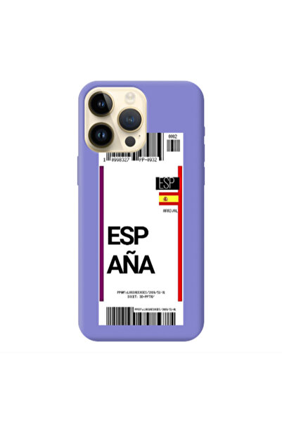 Other Apple iPhone 13 Pro Max Espana Arrival Purple Colored Silicone TPU Θήκη