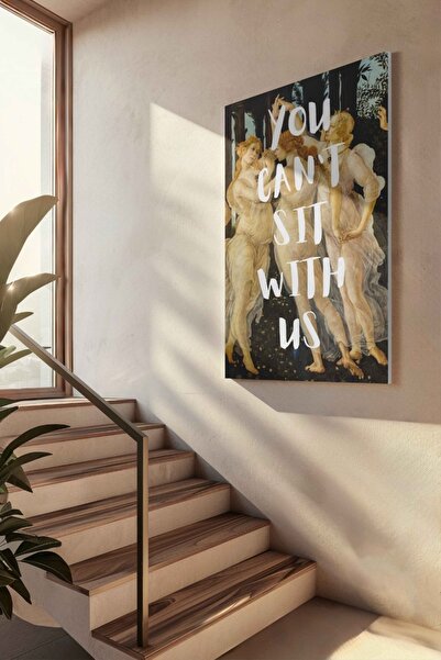 INNOVI You can't sit Canvas