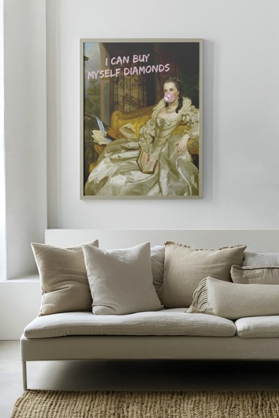 INNOVI I can buy Myself diamonds Poster
