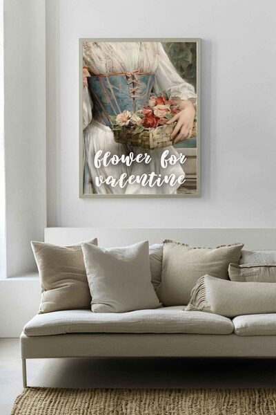 INNOVI Flower for Valentine Poster