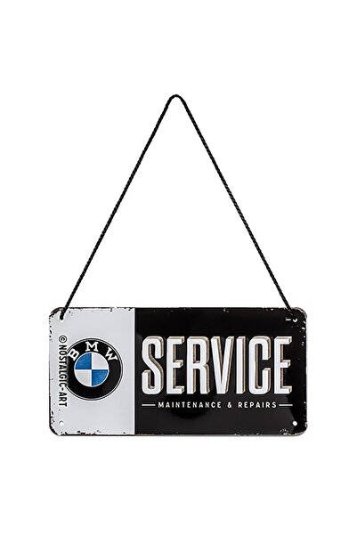 Nostalgic Art Nostalgic-Art 28001 Retro Asma Levha BMW – Servis – Araba Akses...