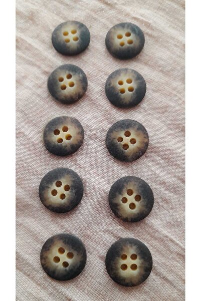 ILCARE Polyester Button 15 mm 10 Pieces