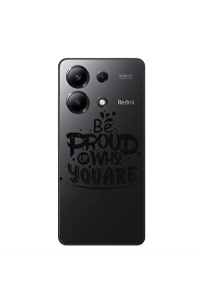Other Xiaomi Redmi Note 13 4G Be proud of who you are Transparent Silicone TP...
