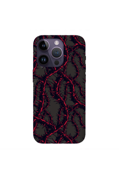 Other Apple iPhone 14 Pro Max Prickly ivy Black Colored Silicone TPU Θήκη