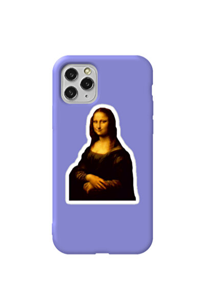 Other Apple iPhone 11 Pro Davinci Purple Colored Silicone TPU Θήκη