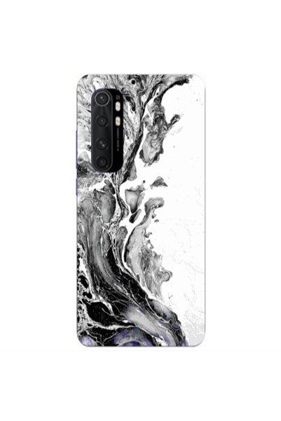 Other Xiaomi Mi Note 10 Lite Marble River Transparent Silicone TPU Θήκη