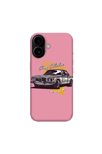 Other Apple Iphone 16 plus Classy Collection Pink Colored Silicone TPU Θήκη