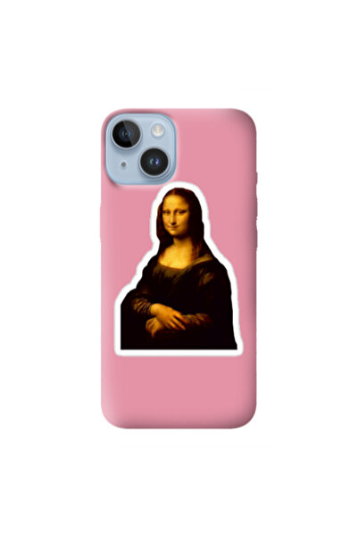 Other Apple iPhone 14 Plus Davinci Pink Colored Silicone TPU Θήκη