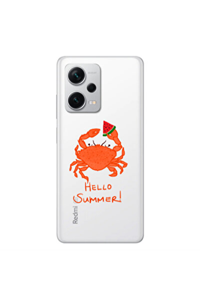 Other Xiaomi Redmi Note 12 5G Hello Summer! Transparent Silicone TPU Θήκη
