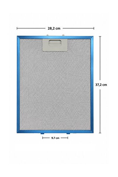 Popüler Davlumbaz Filtresi Teka Uyumlu 28,2*37,2 Cm 1 adet