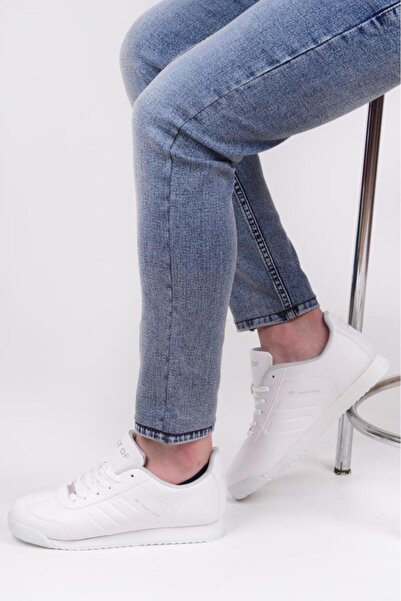 Bestof 061 Unisex Siyah Sneaker Günlük Spor Ayakkabı