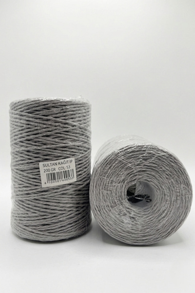 hobi dünyası evim 1 Piece Sultan Paper Thread 200 Gram Bag Hat Supla Basket M...