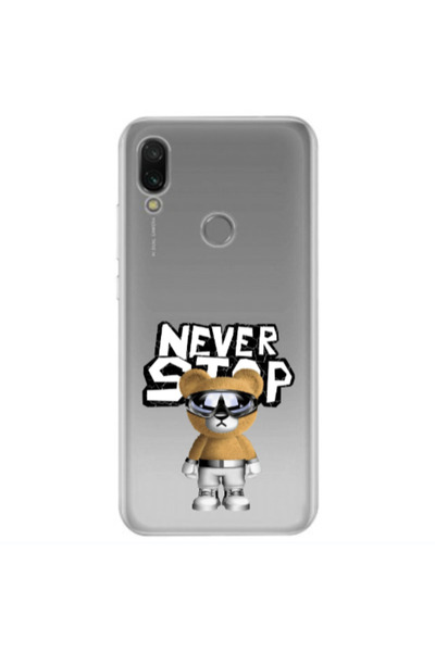 Other Xiaomi Redmi Note 7 Never stop Transparent Silicone TPU Θήκη