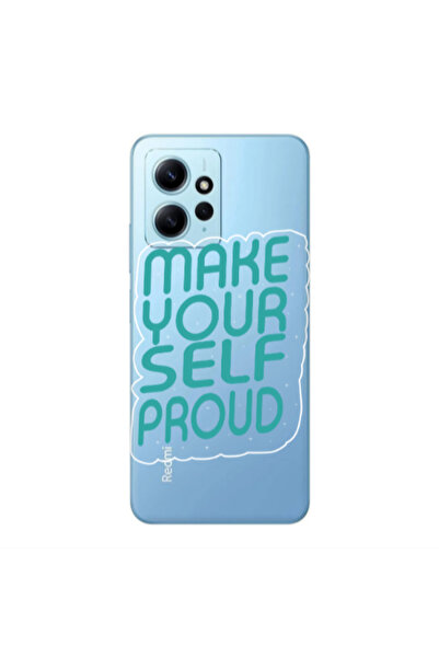 Other Xiaomi Redmi Note 12 4G Make Your Self Proud Transparent Silicone TPU Θήκη