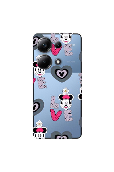 Other Xiaomi Poco M6 Pro 4G Minnie Transparent Silicone TPU Θήκη