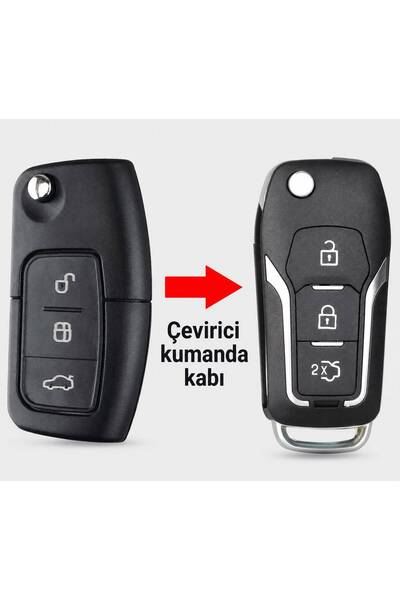 GMA KEYS Ford Focus Mondeo Fiesta C Max Convertor de direcție, Suport de cont...