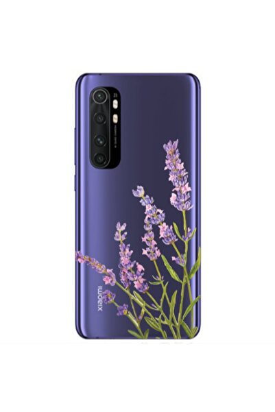 Other Xiaomi Mi Note 10 Lite Flowers 8 Transparent Silicone TPU Θήκη