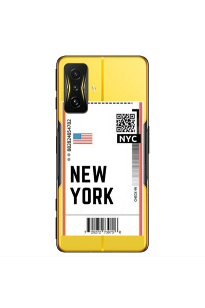 Other Xiaomi Poco F4 Gt New York NYC Transparent Silicone TPU Θήκη