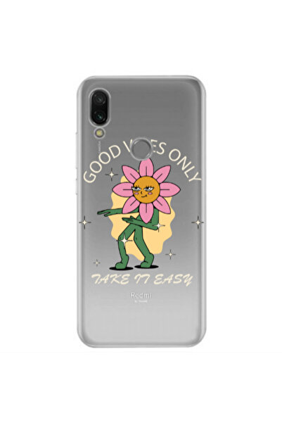 Other Xiaomi Redmi Note 7 Good Vibes Only Transparent Silicone TPU Θήκη