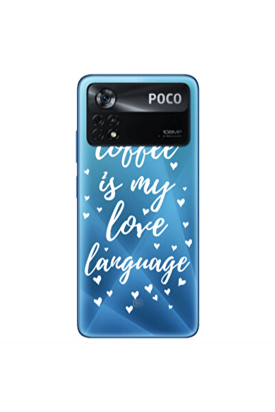 Other Xiaomi Poco X4 Pro Coffe is my love language Transparent Silicone TPU Θήκη