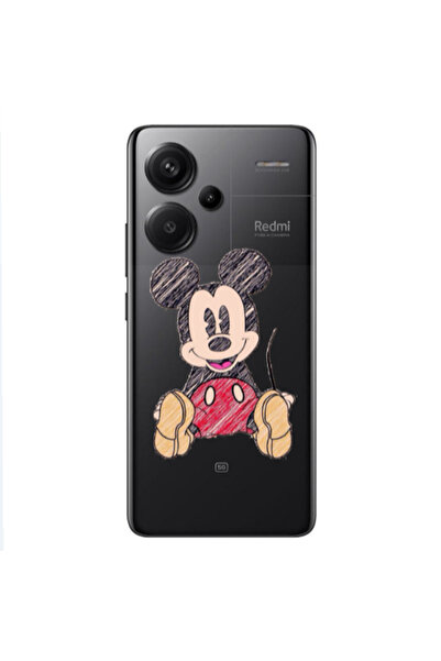 Other Xiaomi Redmi Note 13 Pro+ 5G Mickey mouse 2 Transparent Silicone TPU Θήκη