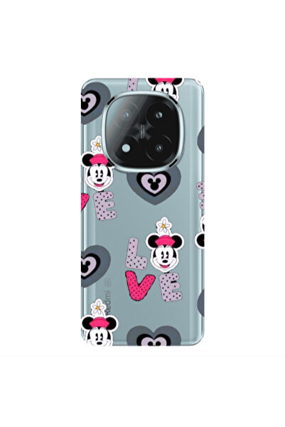 Other Xiaomi Redmi Note 14 Pro + 5g Minnie Transparent Silicone TPU Θήκη