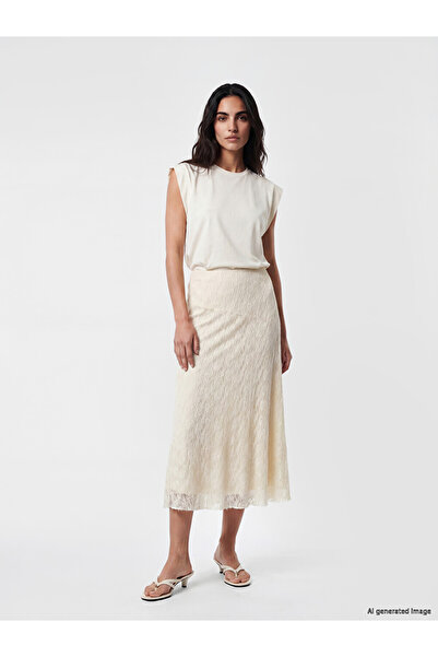 LC Waikiki I Lace Detailed A-Line Skirt from Freezen Store