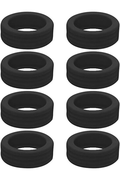 Arabest 8 Pcs Silicone Luggage Wheels Cover,Washable Suitcase Protector,Anti-...