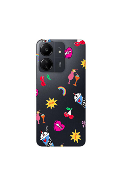 Other Xiaomi Redmi 13C glam time Transparent Silicone TPU Θήκη