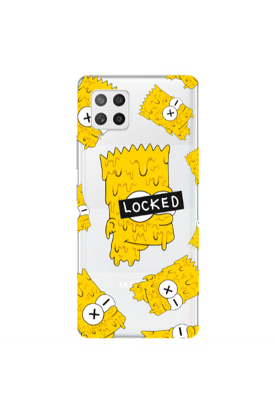 Other Samsung A42 5G Bart Simpson Transparent Silicone TPU Θήκη