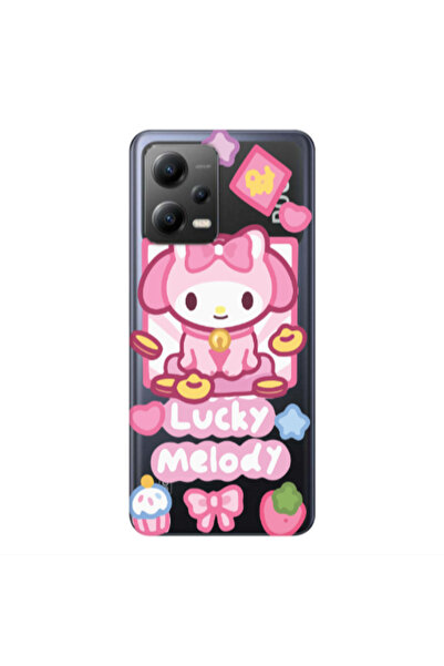 Other Xiaomi Poco X5 Lucky Melody Transparent Silicone TPU Θήκη