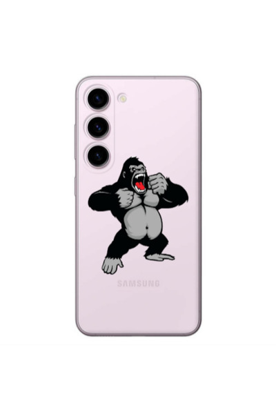 Other Samsung S23 Plus Angry Gorilla2 Transparent Silicone TPU Θήκη
