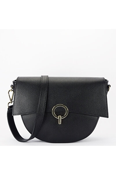 MADE İN ITALY Black bag made of leather 1684 132