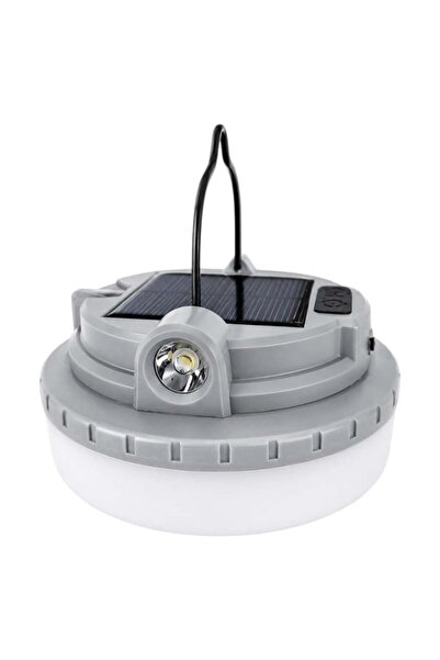 Powermaster HOP-8806 Çok Fonksiyonlu Solar Kamp Feneri Lambası Ve RGB Şerit L...