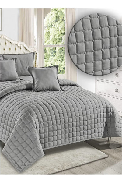 Moon Nefren Summer Compressed Bedspread |   6 Pieces |   Luxury Quilted Comfo...