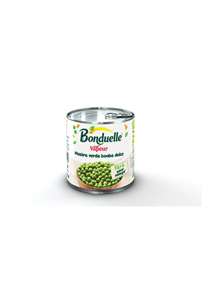 Bonduelle Mazare verde dulce boabe Vapeur, Bonduelle, 305g