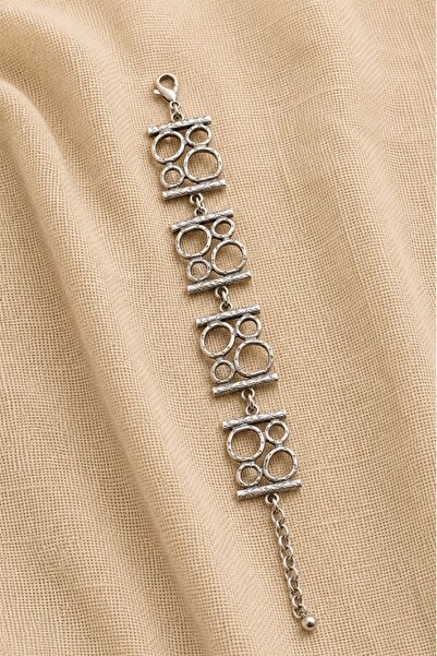 Clandestino Bohemian Geometric Bracelet Silver Color