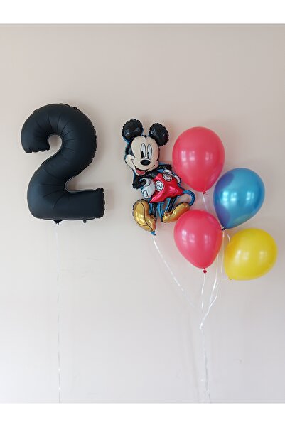 Mickey Mouse 2 Yaş Balon Seti