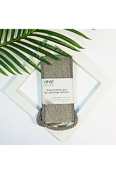 YEYE Made In Nature Yeye centură exfoliantă dublă pentru spate