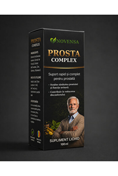 Novensa Complex lichid pentru - calmează usturimea și urinările frecvente