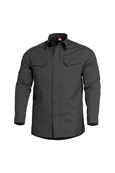 Pentagon Πουκάμισο Plato Shirt Μαύρο L
