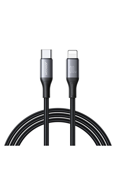 Joyroom S-A28 Cablu USB-C la Lightning Flash 30W 2m Negru