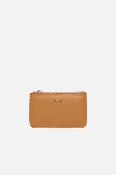 AKSWSUAR Zipper Closure Card Holder