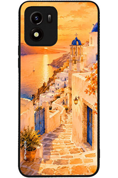 Other Θήκη Sonique Σειρά Μούσα Ελληνικών Νησιών Vivo Y01 4g Ηλιοβασίλεμα στην...