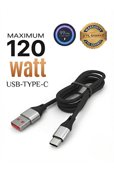 SURTECH 120 Watt / 67 Watt Xiaomi Uyumlu usb type c şarj kablosu Redmi Note 1...