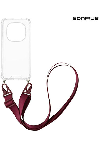 Other Θήκη Σιλικόνης με Λουράκι Sonique Armor Διαφανής Xiaomi Redmi Note 14 P...