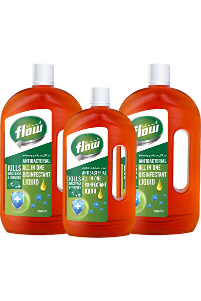 Flow Antiseptic Liquid 2x750ml+500ml